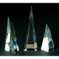 6" Victory Tower Optical Crystal Award